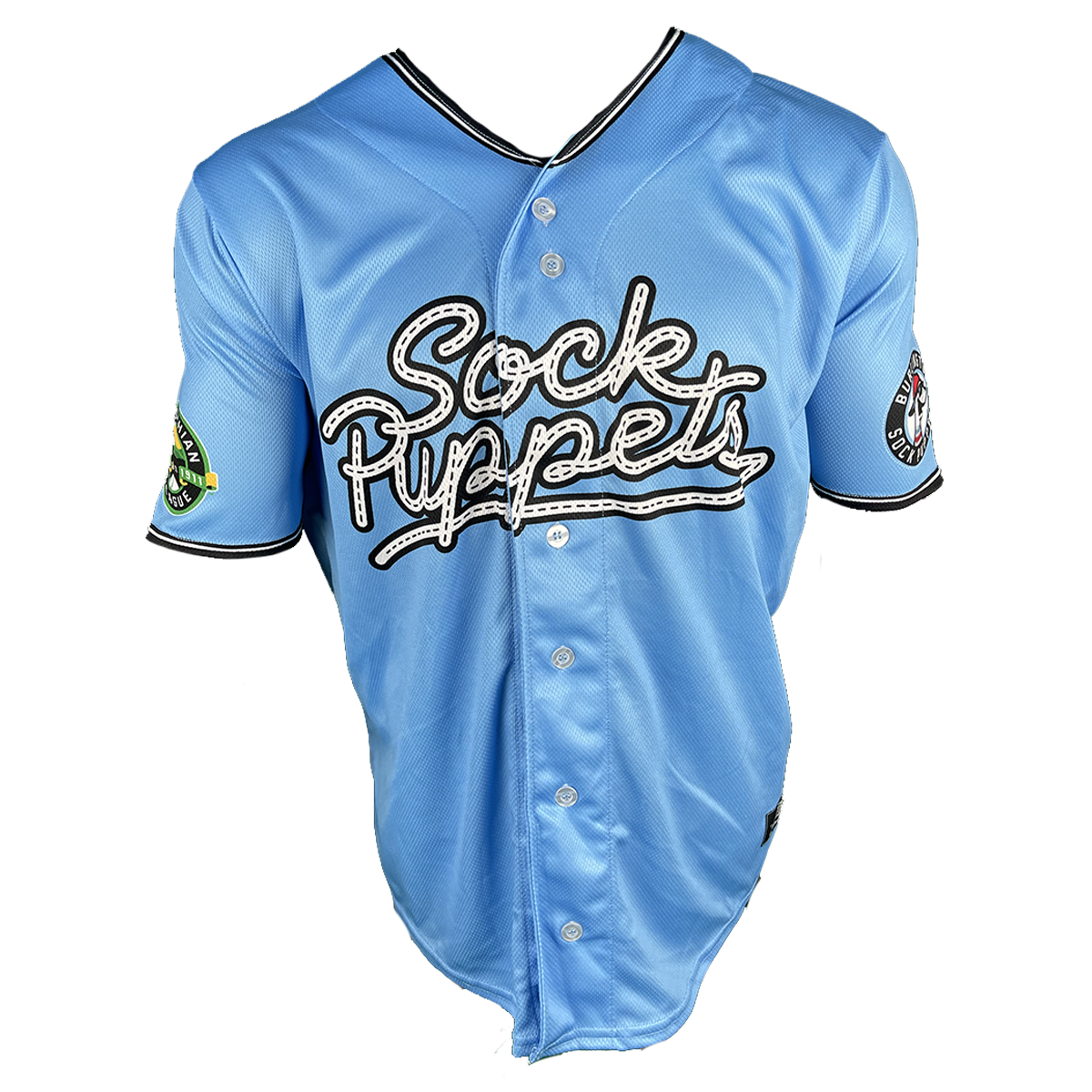 Burlington Sock Puppets Replica Jerseys