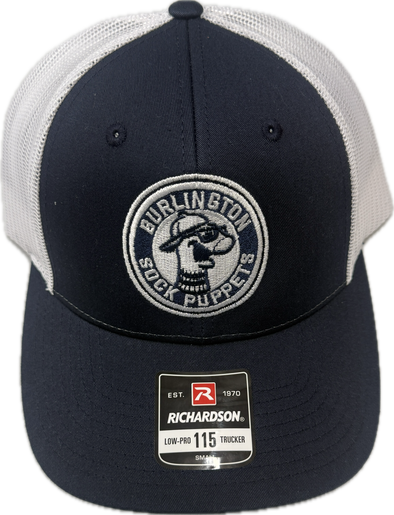 Navy/White Circle Snapback