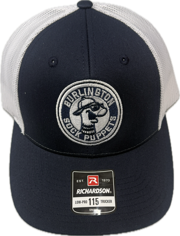 Navy/White Circle Snapback
