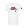 Youth White Jersey T-Shirt