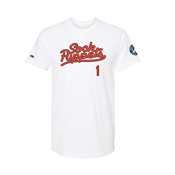 Youth White Jersey T-Shirt